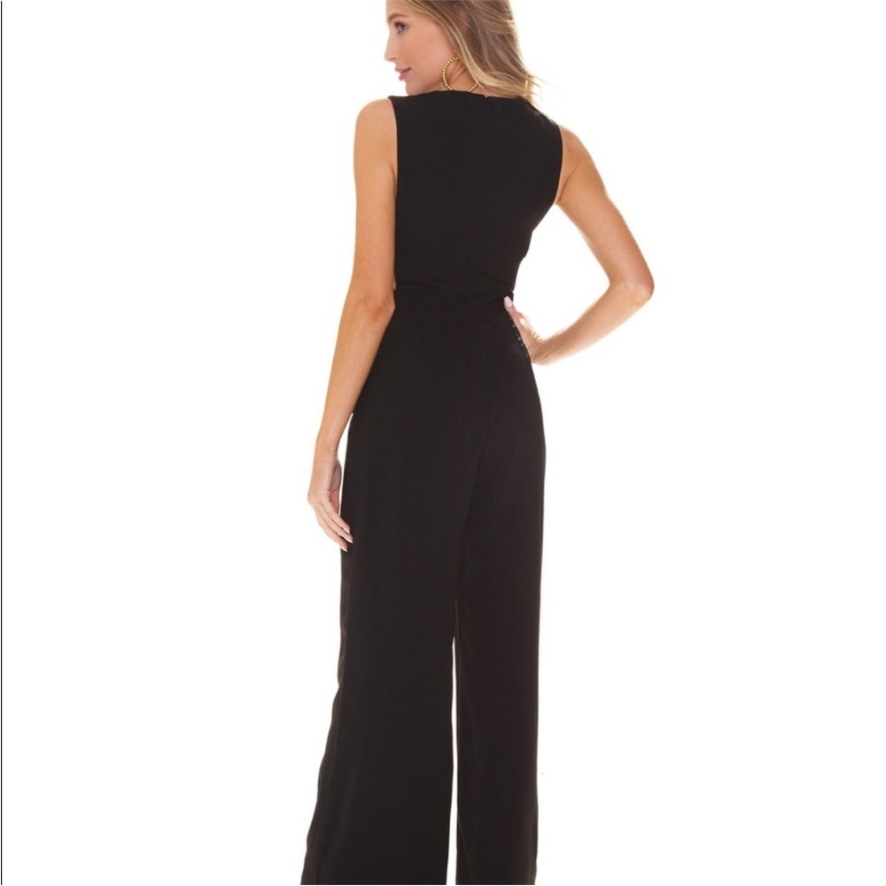 Wayf Black Cut Out Jumpsuit - Picture 2 of 8